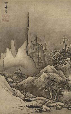  Shinkei-Zu by Sesshu Toyo:  A Glimpse into Zen Enlightenment and an Artistic Dialogue with Nature